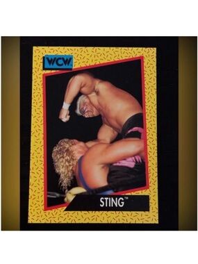 Ric Flair 1991 Impel WWE WCW Rookie RC Wrestling Card
